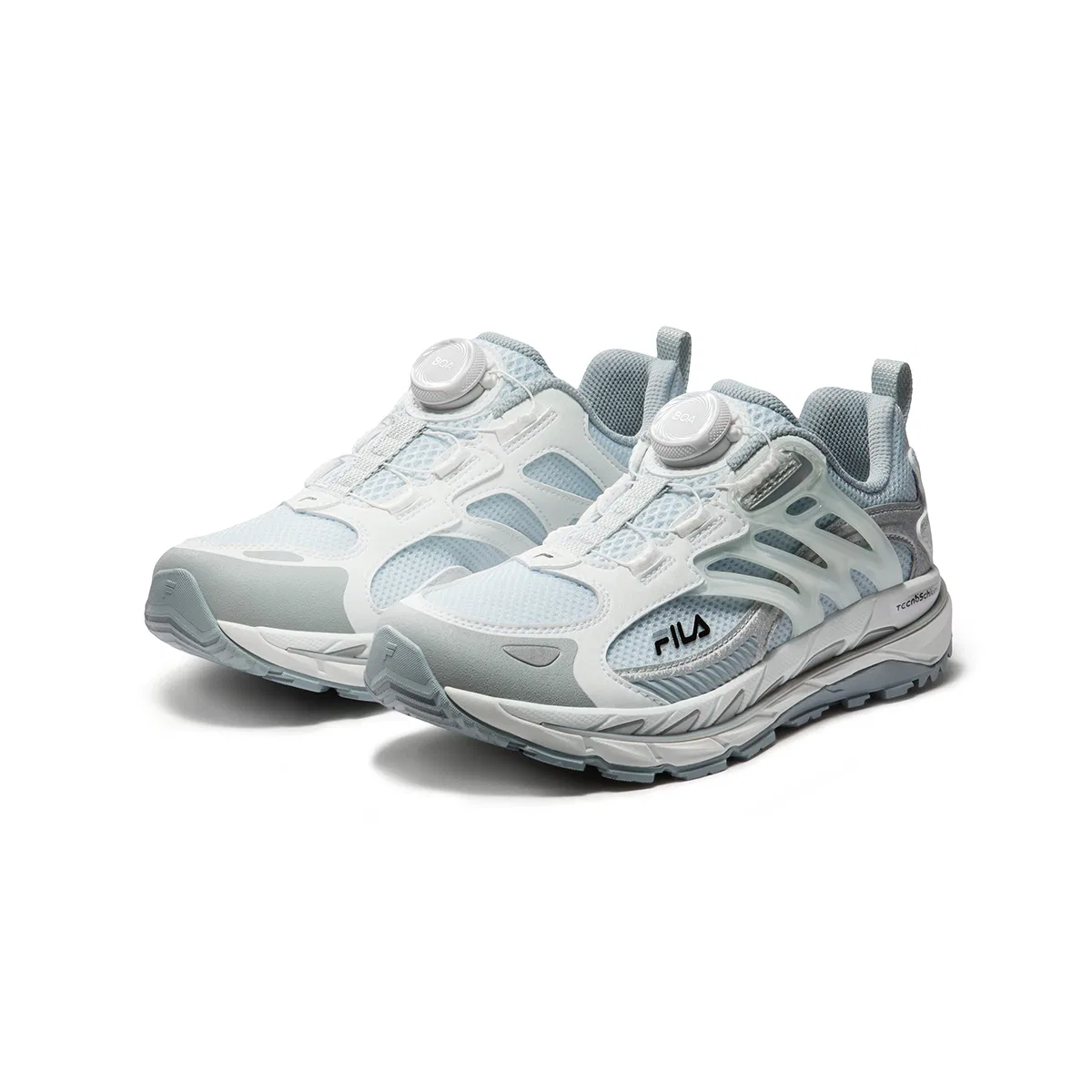 Детские кроссовки для активного отдыха Glowing Blue/Bit Blue FILA KIDS — фото 4