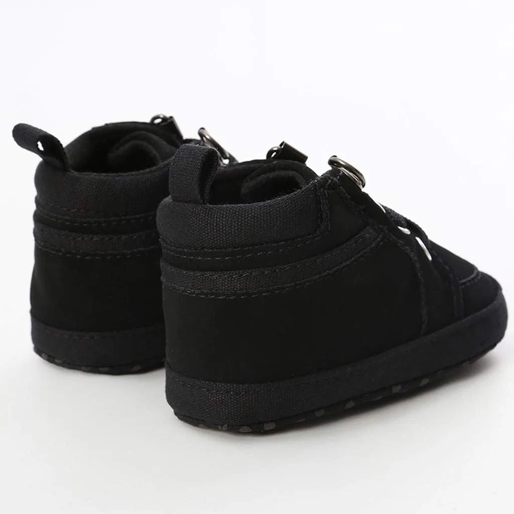 Детские кроссовки для мальчиков с подсветкой, Black — фото 3