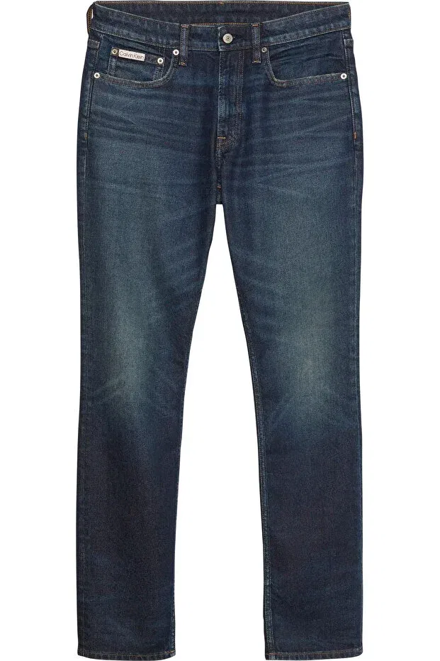 Мужские джинсы с принтом Slim Vine Street Calvin Klein, Navy Blue