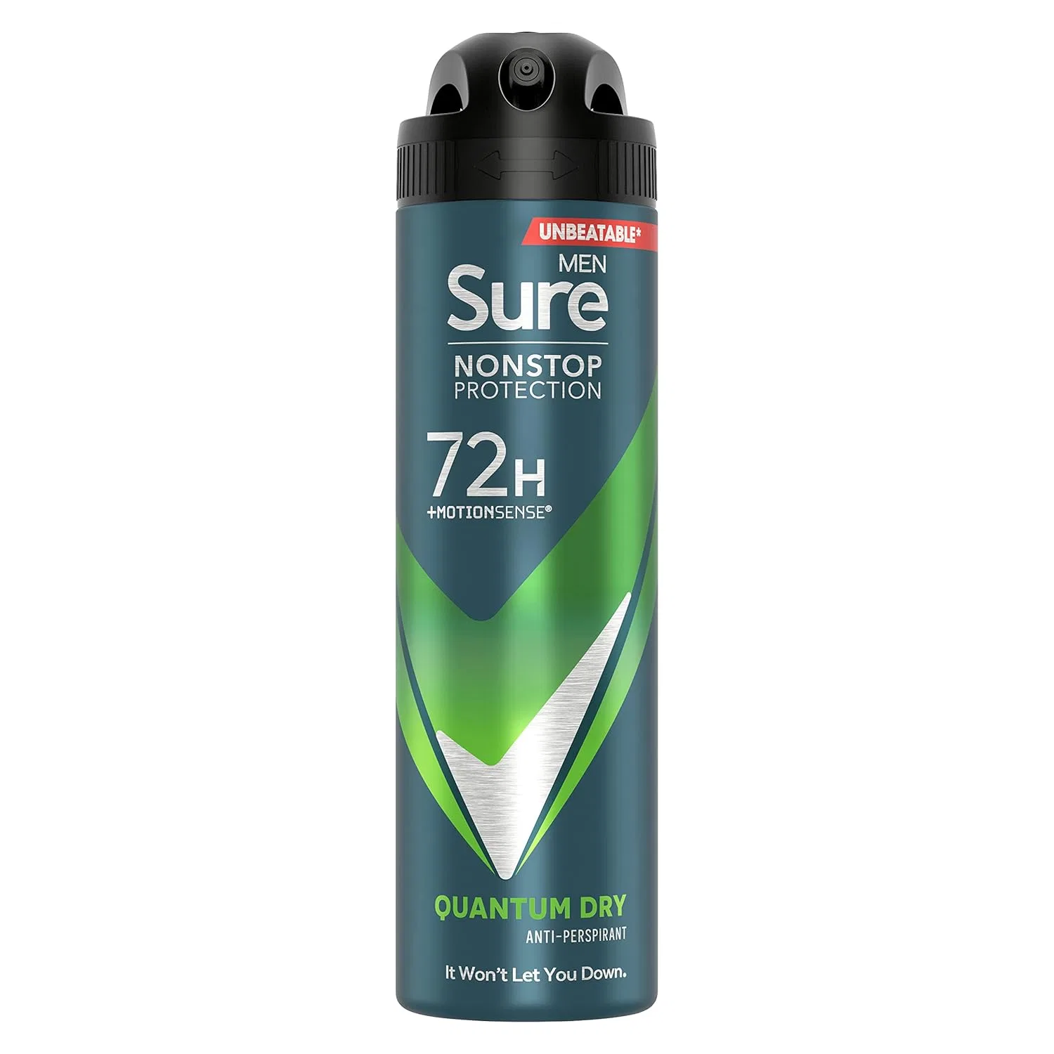 Антиперспирант-дезодорант аэрозольный Sure Men Nonstop Protection Quantum Dry, 900 мл, Цитрус и Древесные ноты