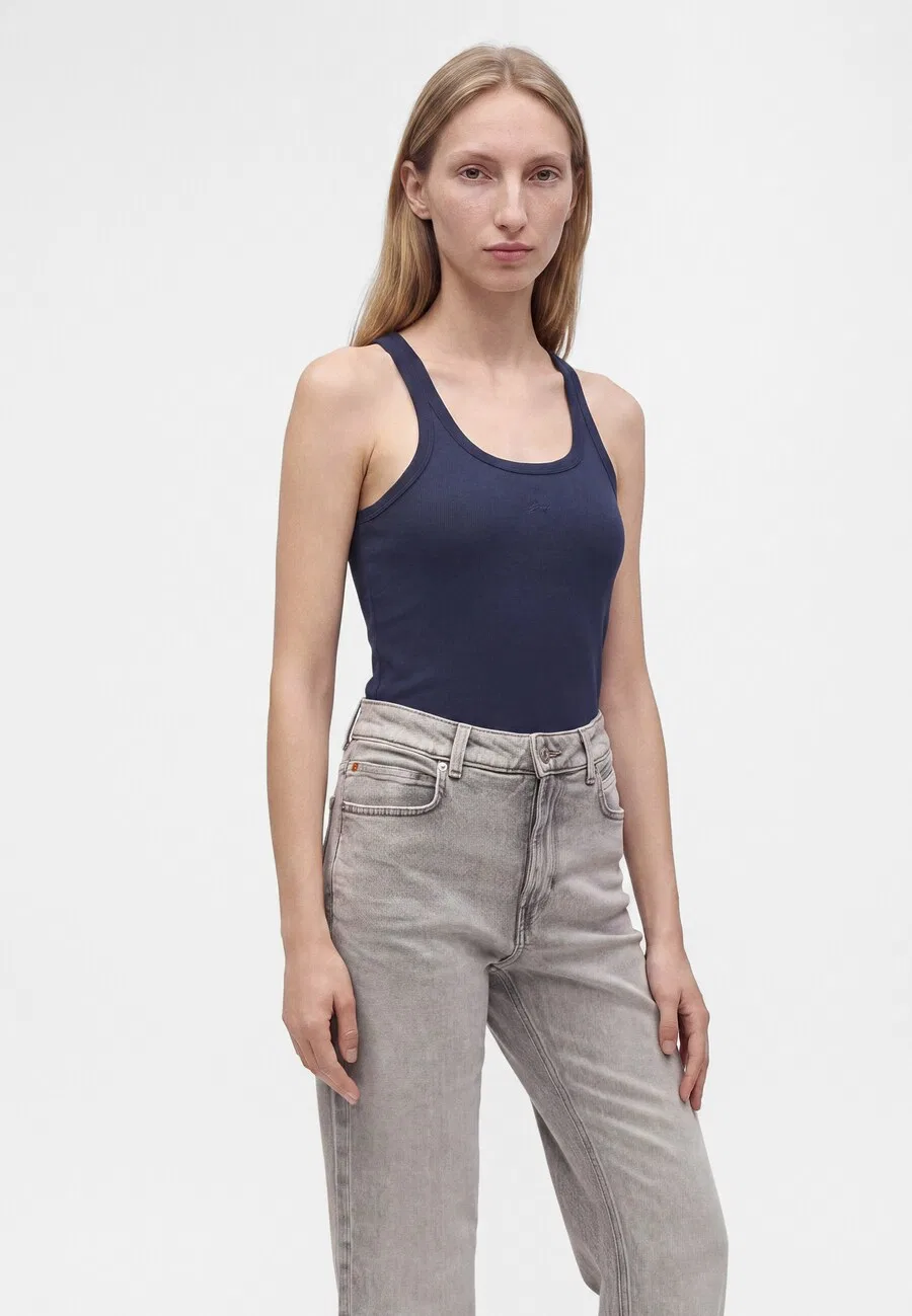 Джинсы BOSS Regular Jeans 'C_ADA' серого цвета — фото 3