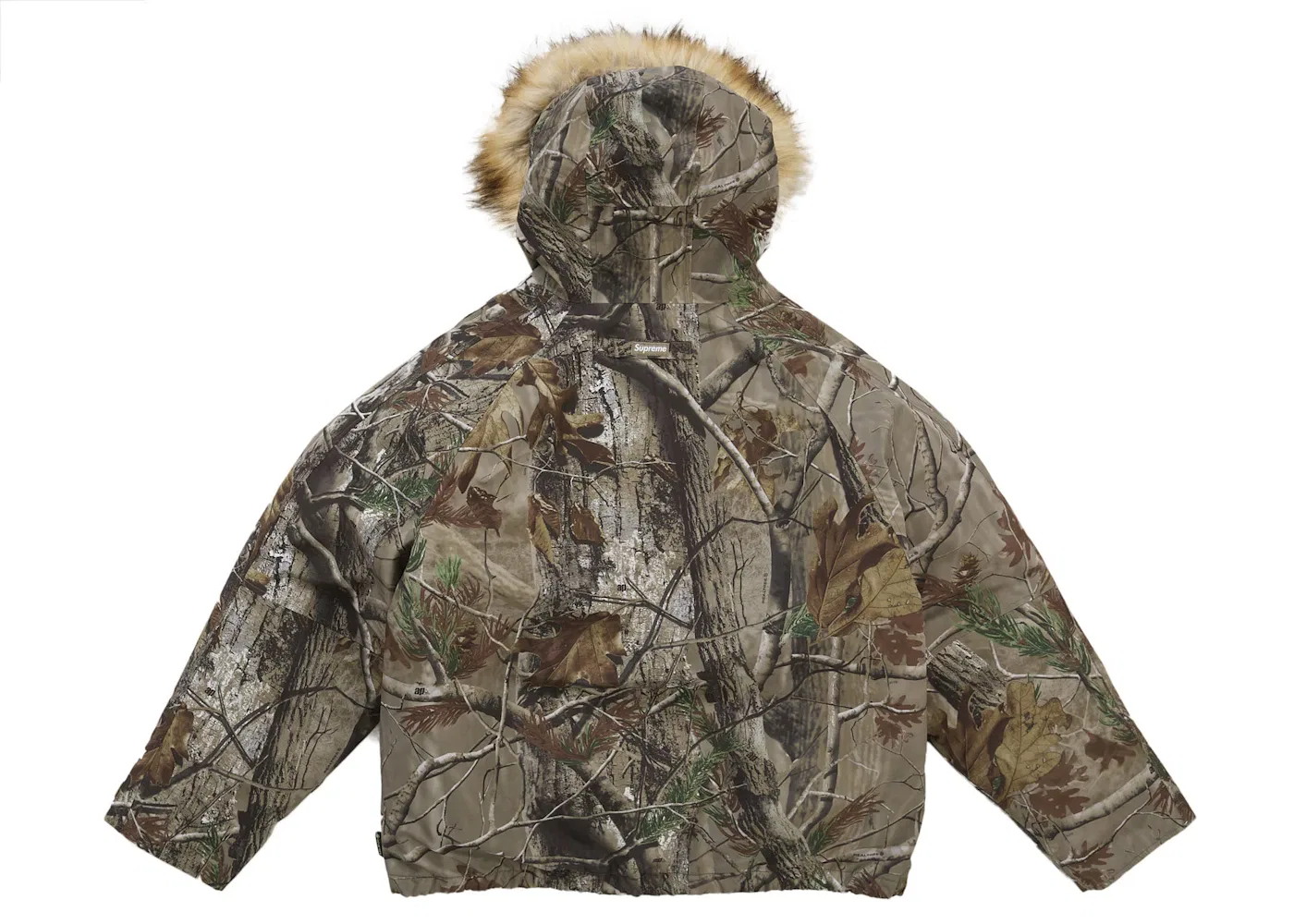 Мужская куртка-парка с камуфляжем Supreme, Realtree AP Camo — фото 4