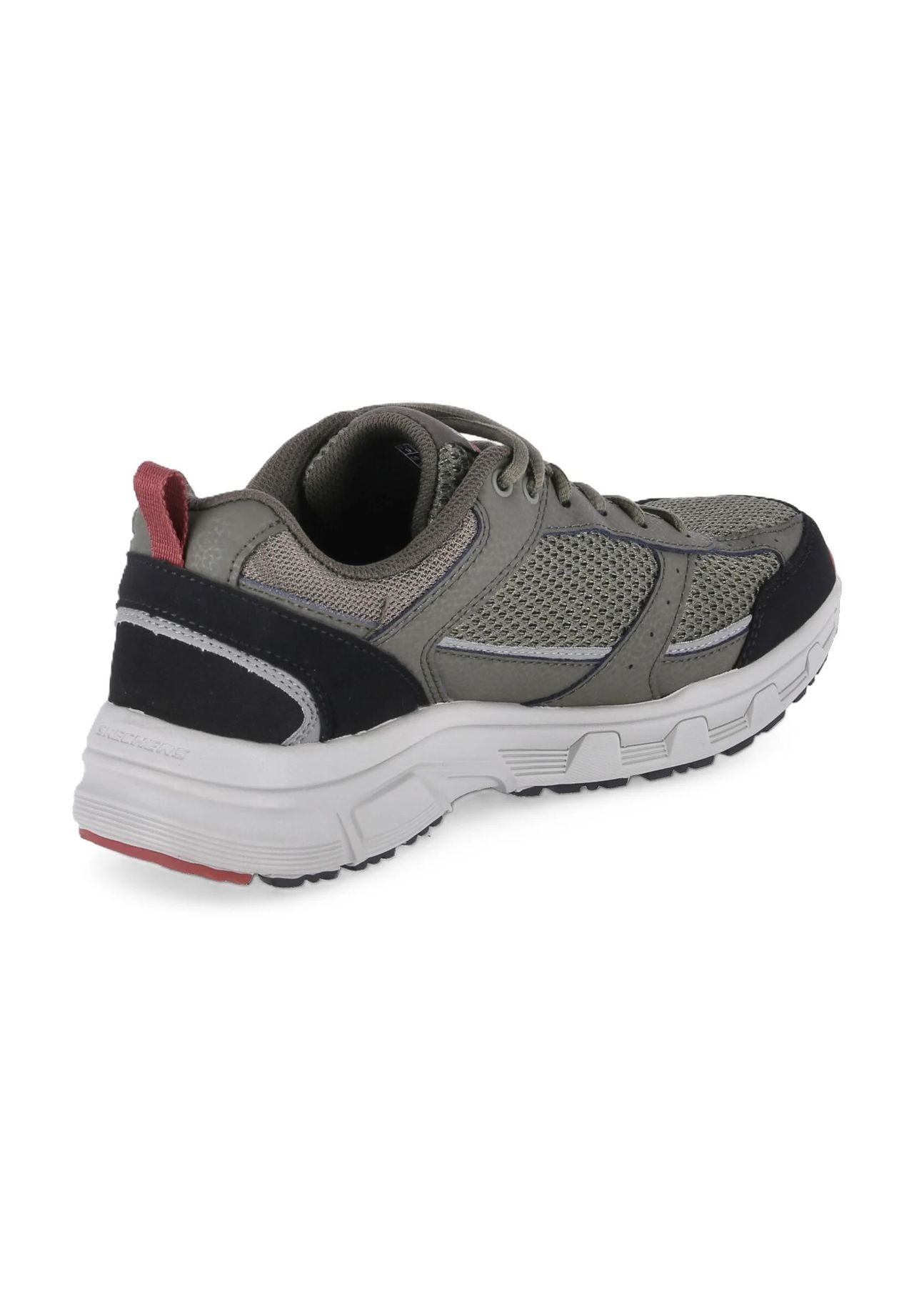 Кроссовки Oak Canyon "Verketta", стелька из пены с эффектом памяти, мужские SKECHERS, оливково-черный — фото 2