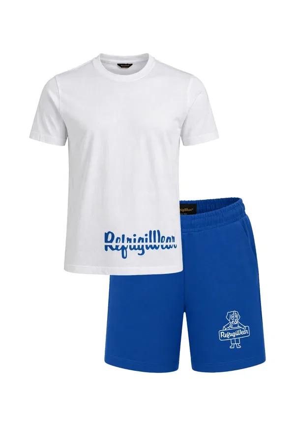 Комплект спортивных брюк с принтом Completo set Refrigiwear, White, белый