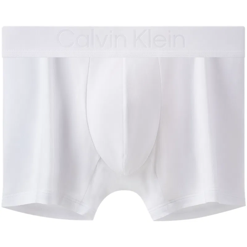 Мужские боксеры с длинной штаниной Calvin Klein, Moon White