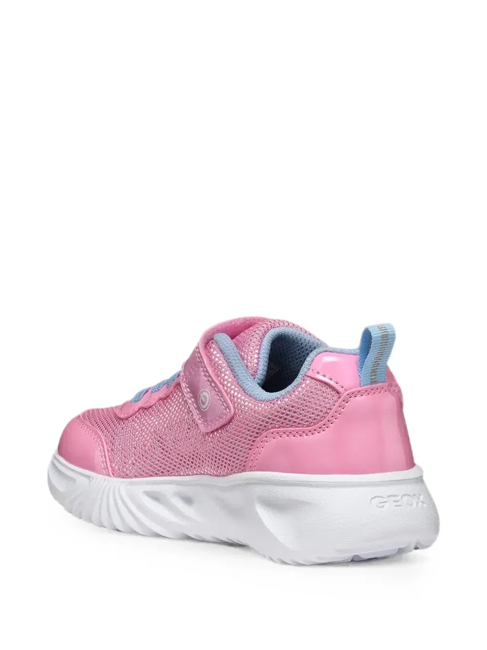 Кроссовки Assister Girl с застежкой-липучкой Geox Kids, розовый — фото 4