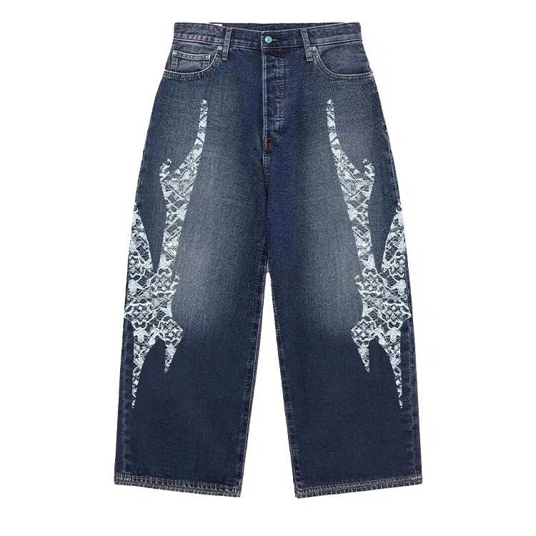 Унисекс джинсы свободного кроя Levis, Цвет Navy Blue