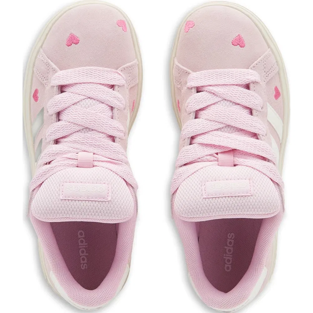 Детские кроссовки Grand Court 00s Adidas, Pink Hearts — фото 4