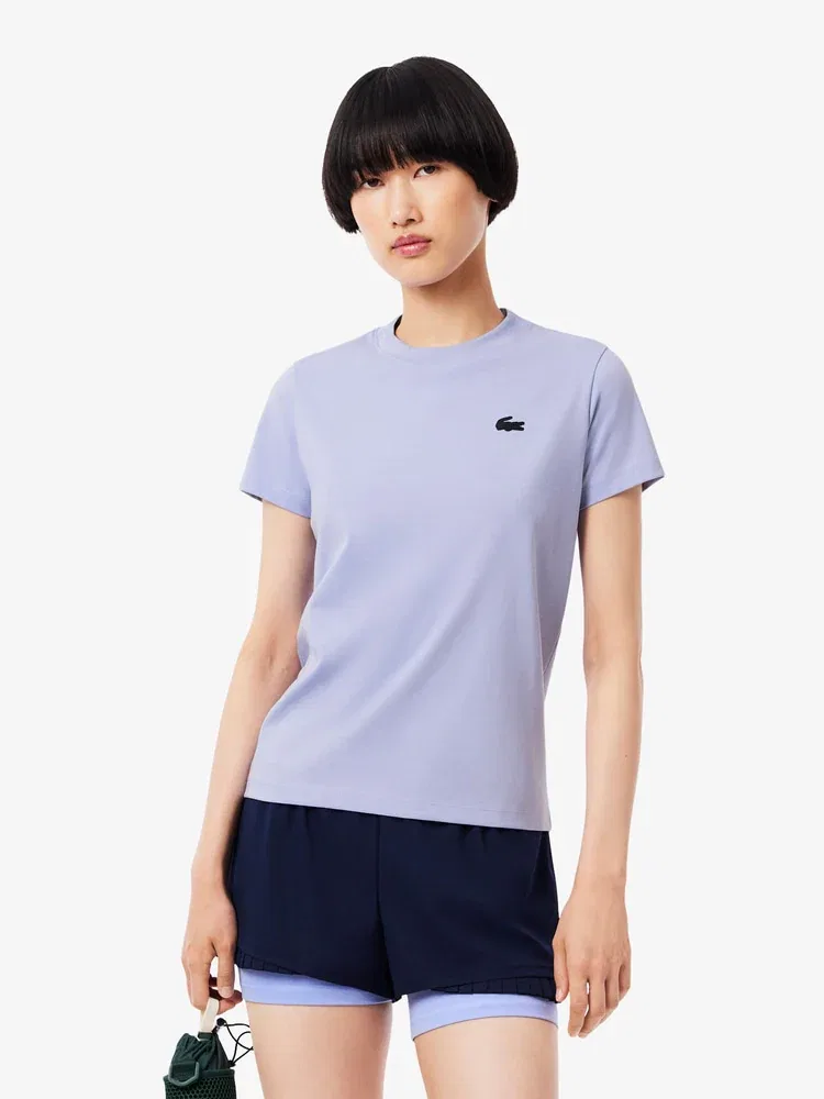 Футболка с длинным рукавом LACOSTE Training Basic, лавандовый