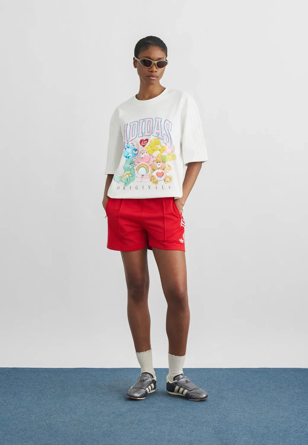 Футболка - футболка с принтом Adidas Originals, White — фото 2