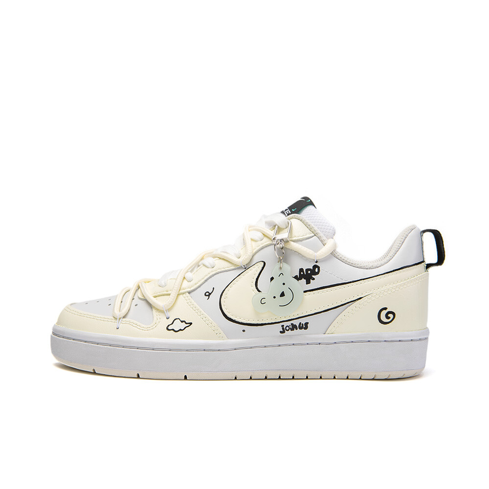 

Кроссовки для скейтборда Court Borough женские, низкие, черный Nike