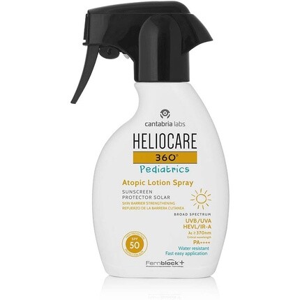 

Heliocare 360 Pediatrics Atopic Lotion Spray Spf50 Детский солнцезащитный крем для тела 250 мл