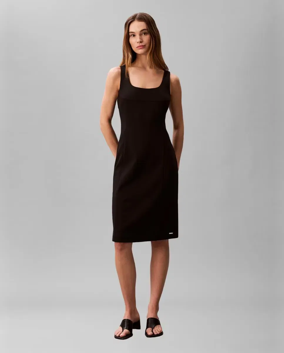 Женское платье на бретелях Calvin Klein, Negro