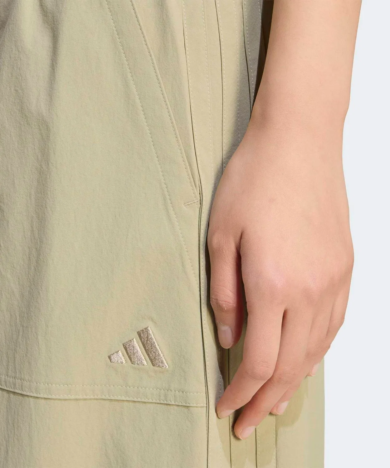 Женская юбка-миди свободного кроя Cool Feeling UV Protection Baker Skirt Adidas, Beige — фото 3