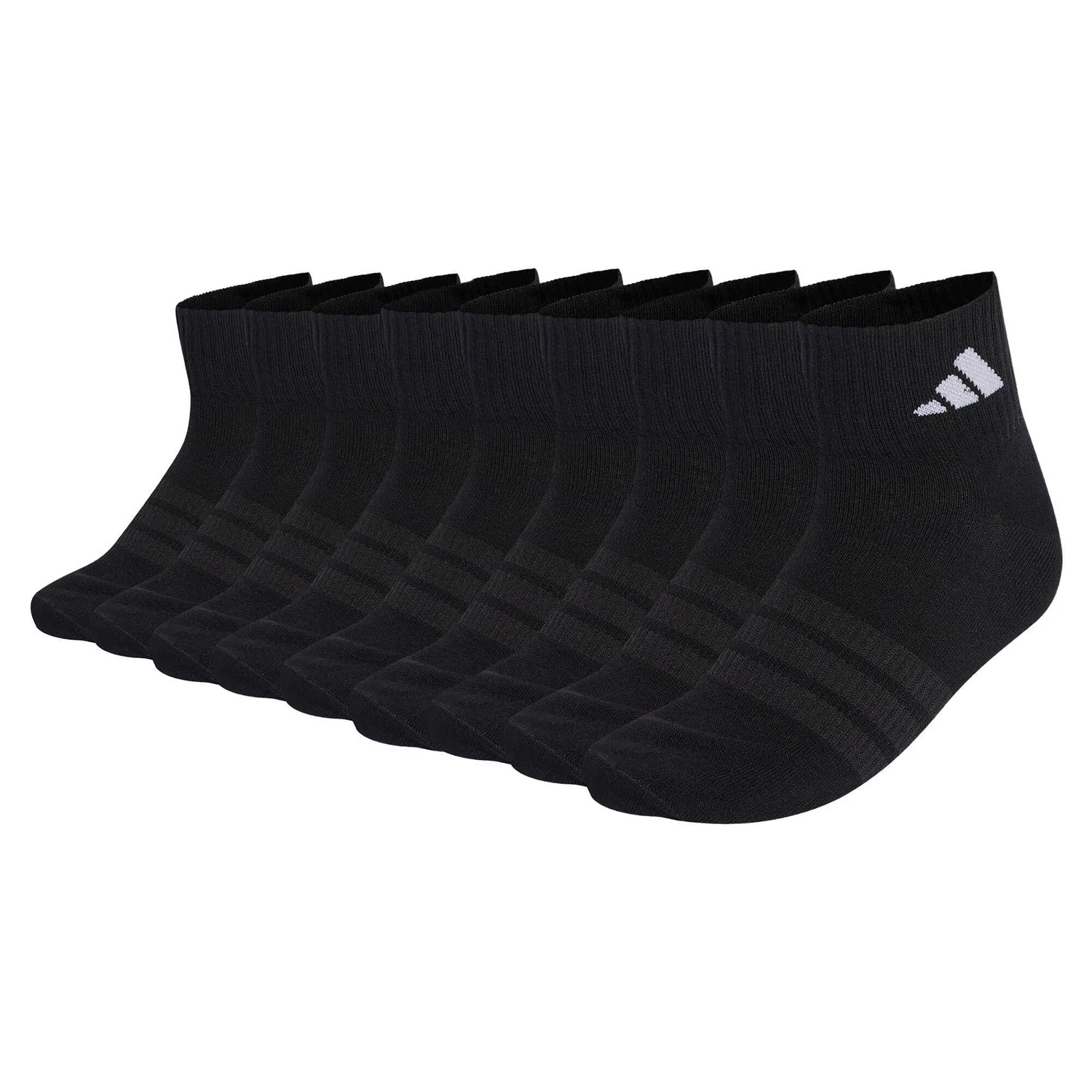 Женские носки с поддержкой свода стопы Thin & Light Sportswear Ankle Socks 9P Adidas, Schwarz