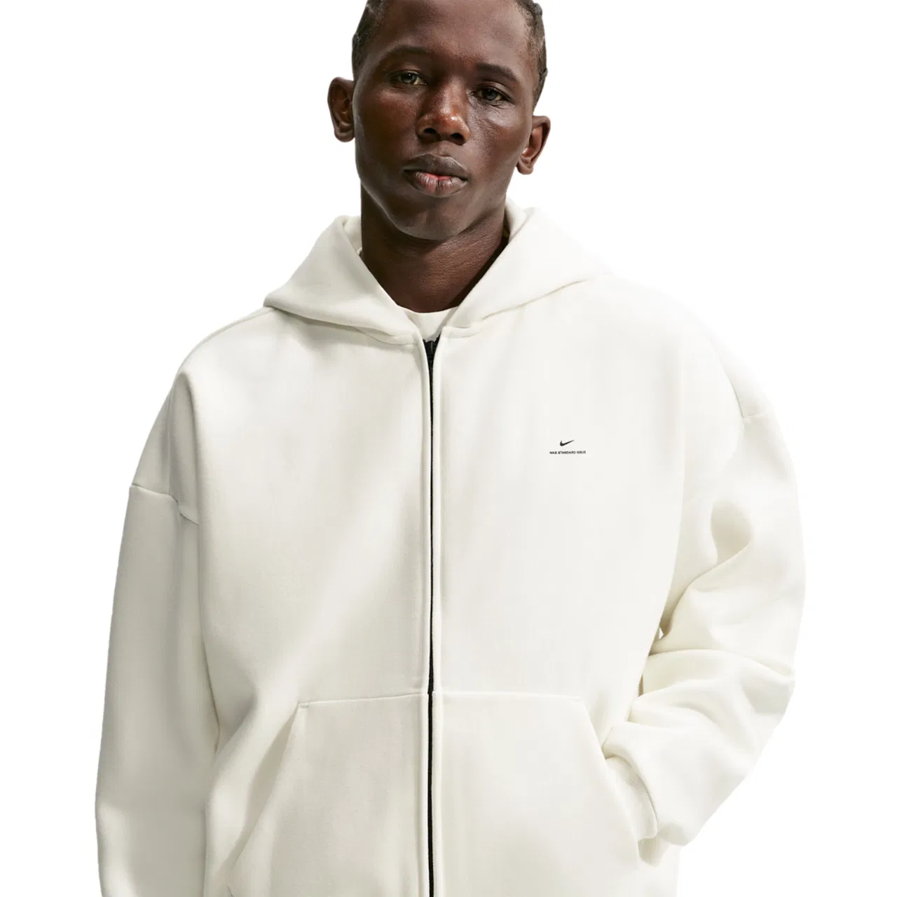 Худи мужское Nike TF SI Brush, цвет Sail/Black