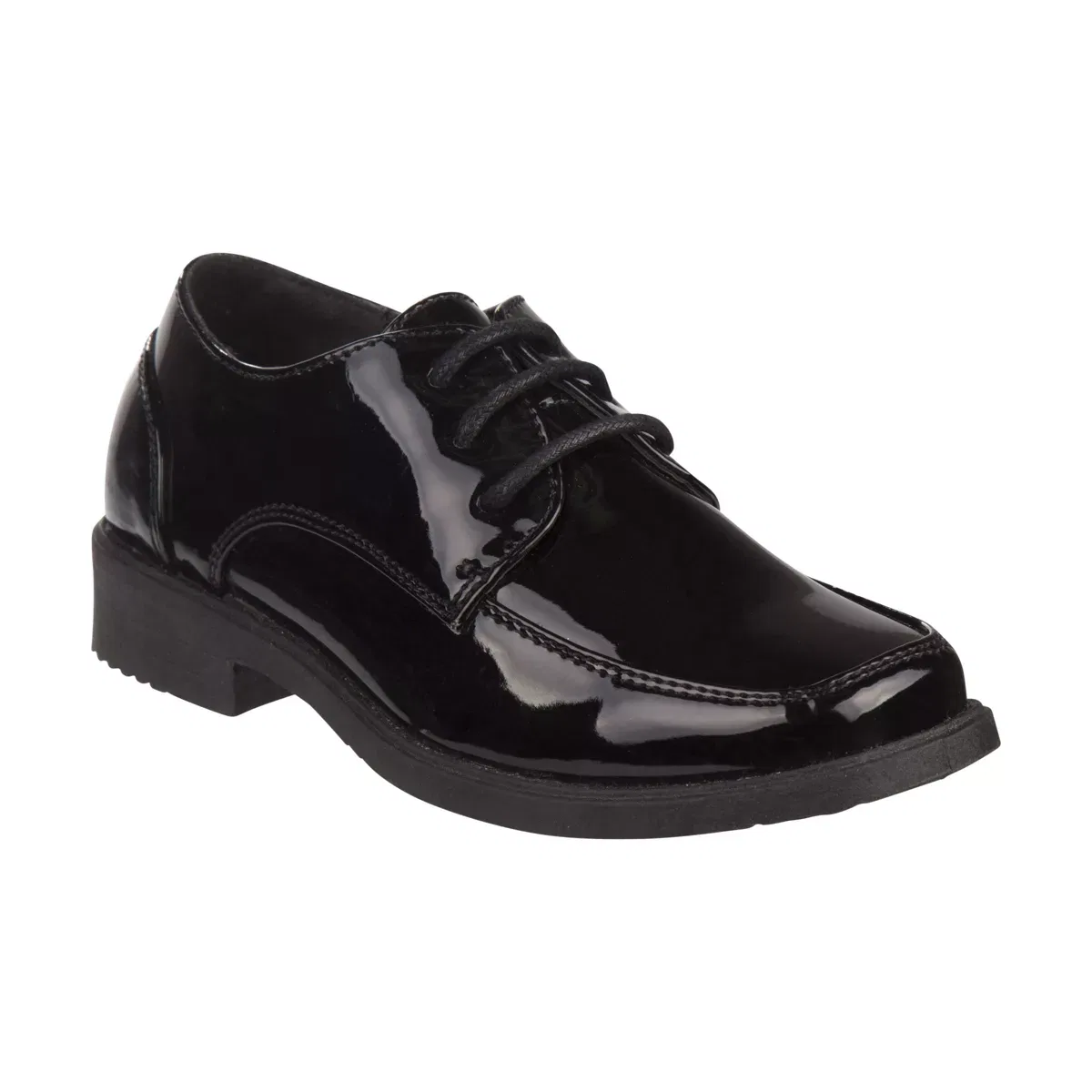 Детские туфли для мальчиков на шнуровке Josmo Shoes, Black Patent