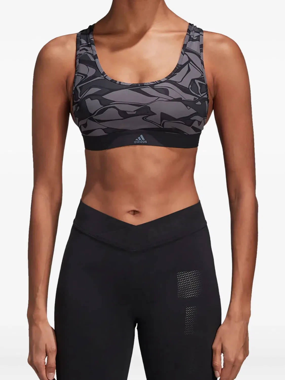Спортивный бюстгальтер Don't Rest x Brassière Femme Adidas, серый