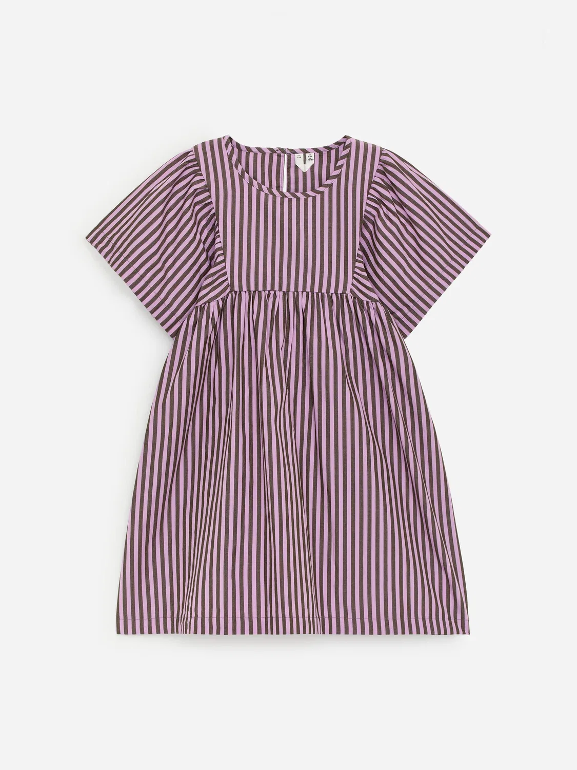 Платье из поплина, модель Purple ARKET, фиолетовый