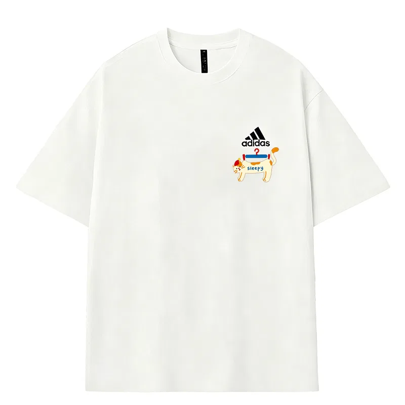 Мужская футболка с круглым вырезом Must Haves Adidas, White