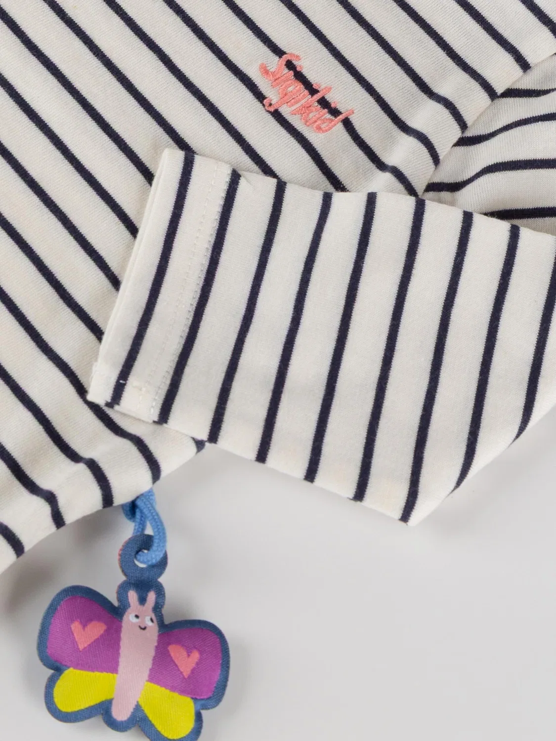 Рубашка Sigikid Langarmshirt Summer Vibes белого цвета — фото 3