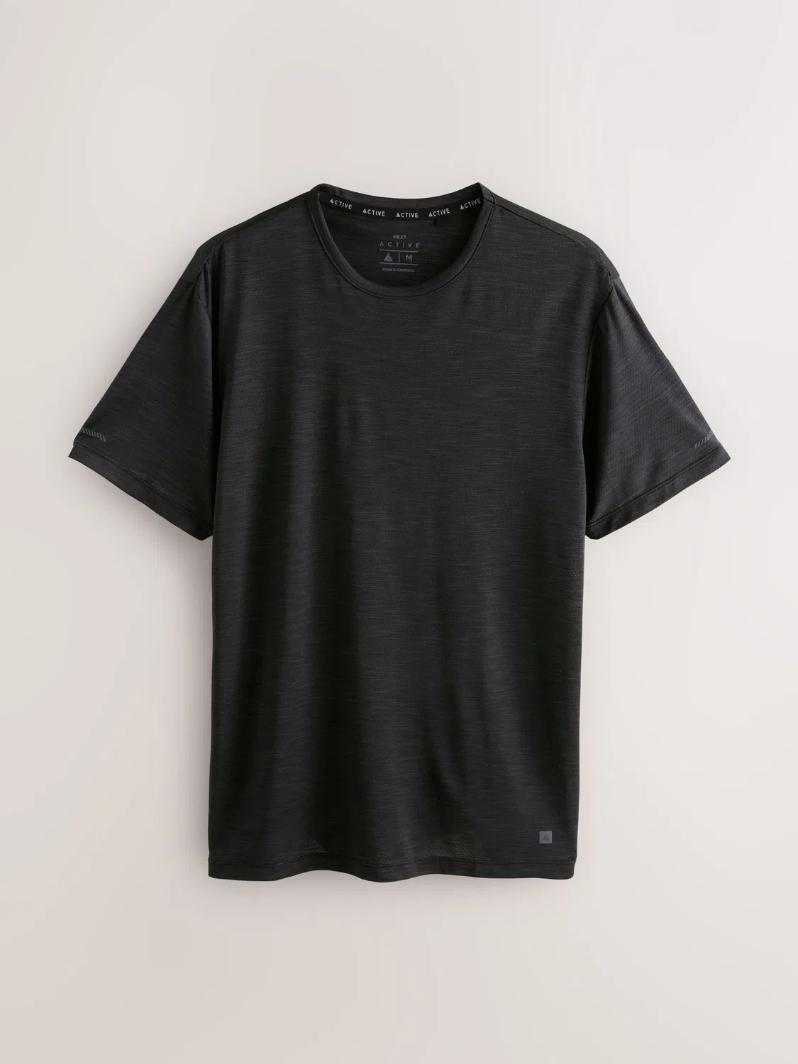 Футболка Active Gym Training Top Next, Black/Blue/Ice Grey — фото 2