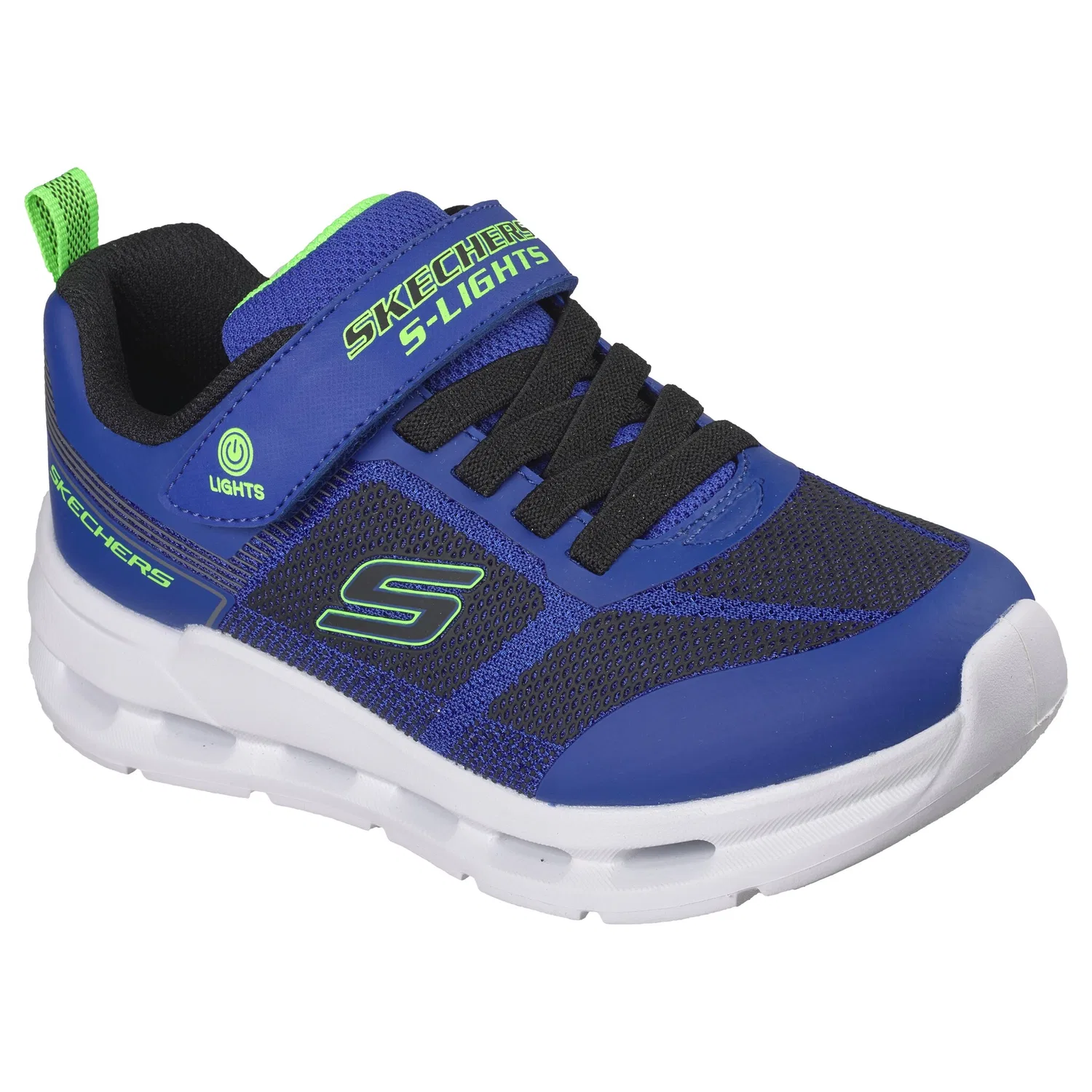 Детские кроссовки с подсветкой Glide-Step Skechers, Black/Blue