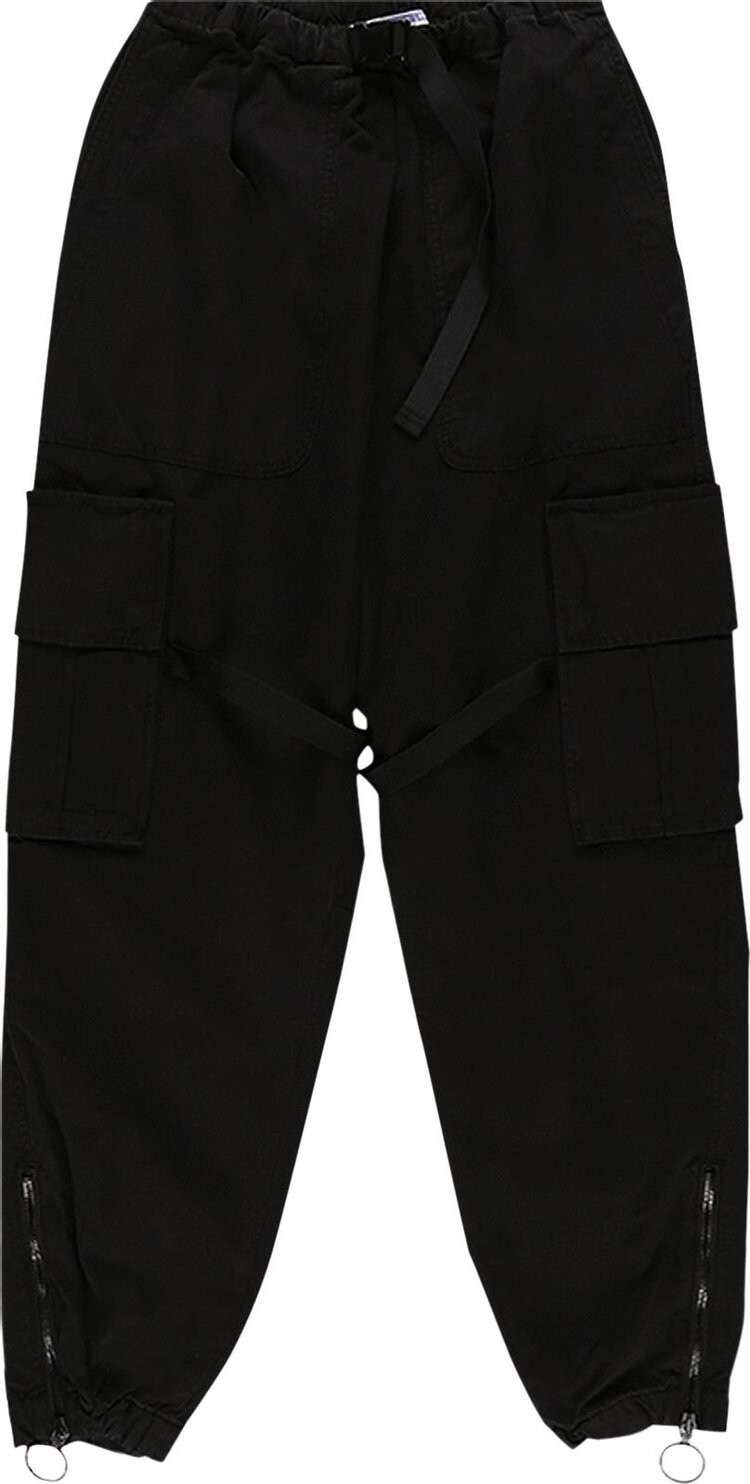 

Брюки Off-White Parachute Cargo Pant 'Black/White', черный