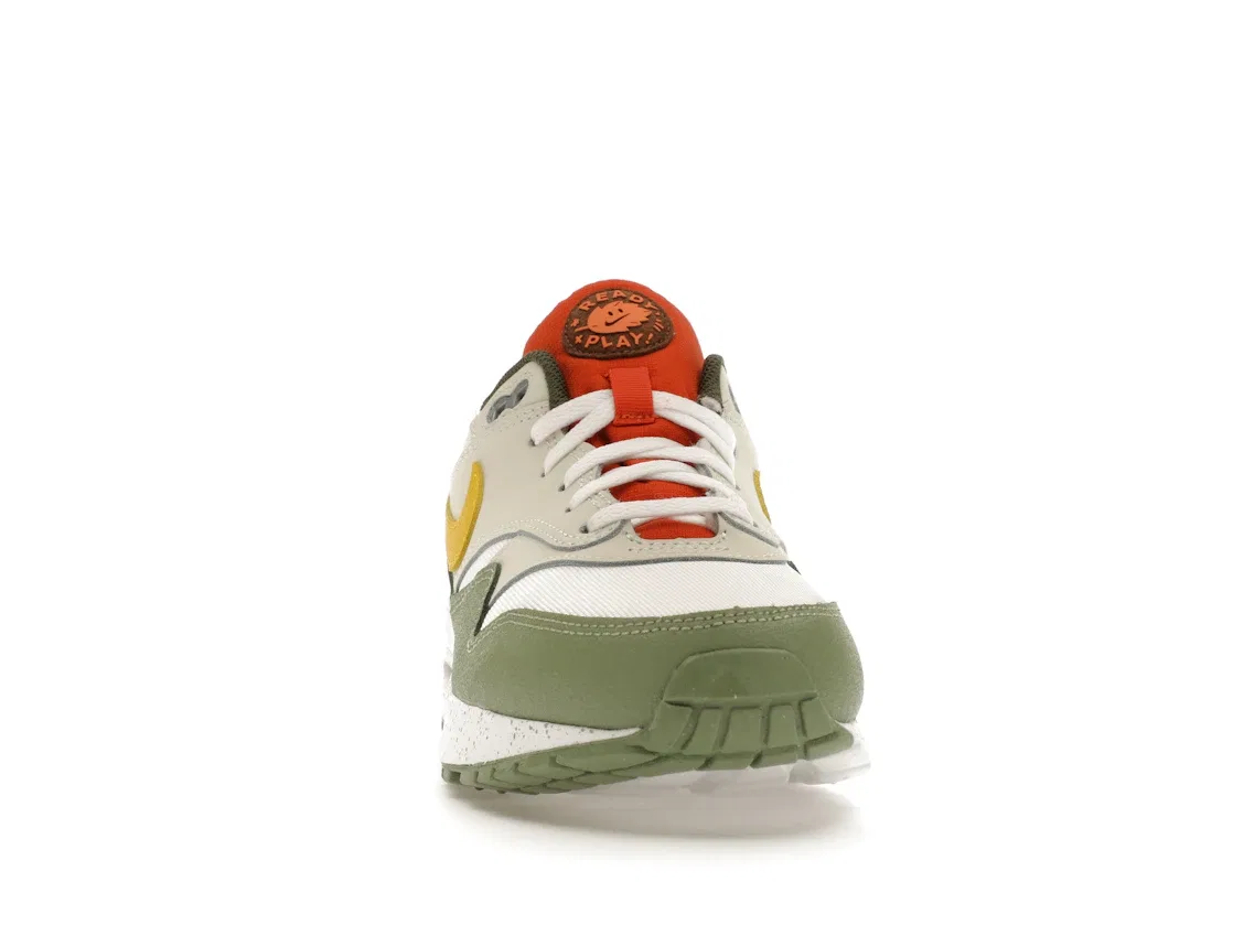 Детские кроссовки Lifestyle Nike Air Max 1, Summit White/Vivid Sulfur-Summit White — фото 2