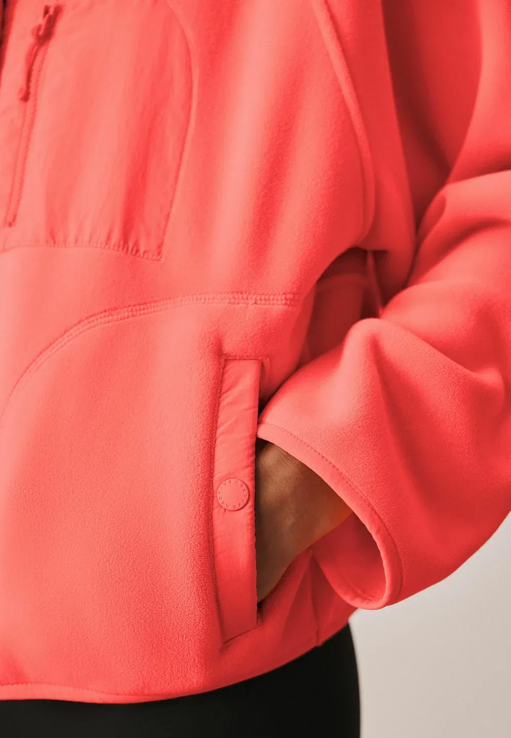 Куртка из флиса стандартного кроя для активного отдыха и спорта Next, Pink — фото 4