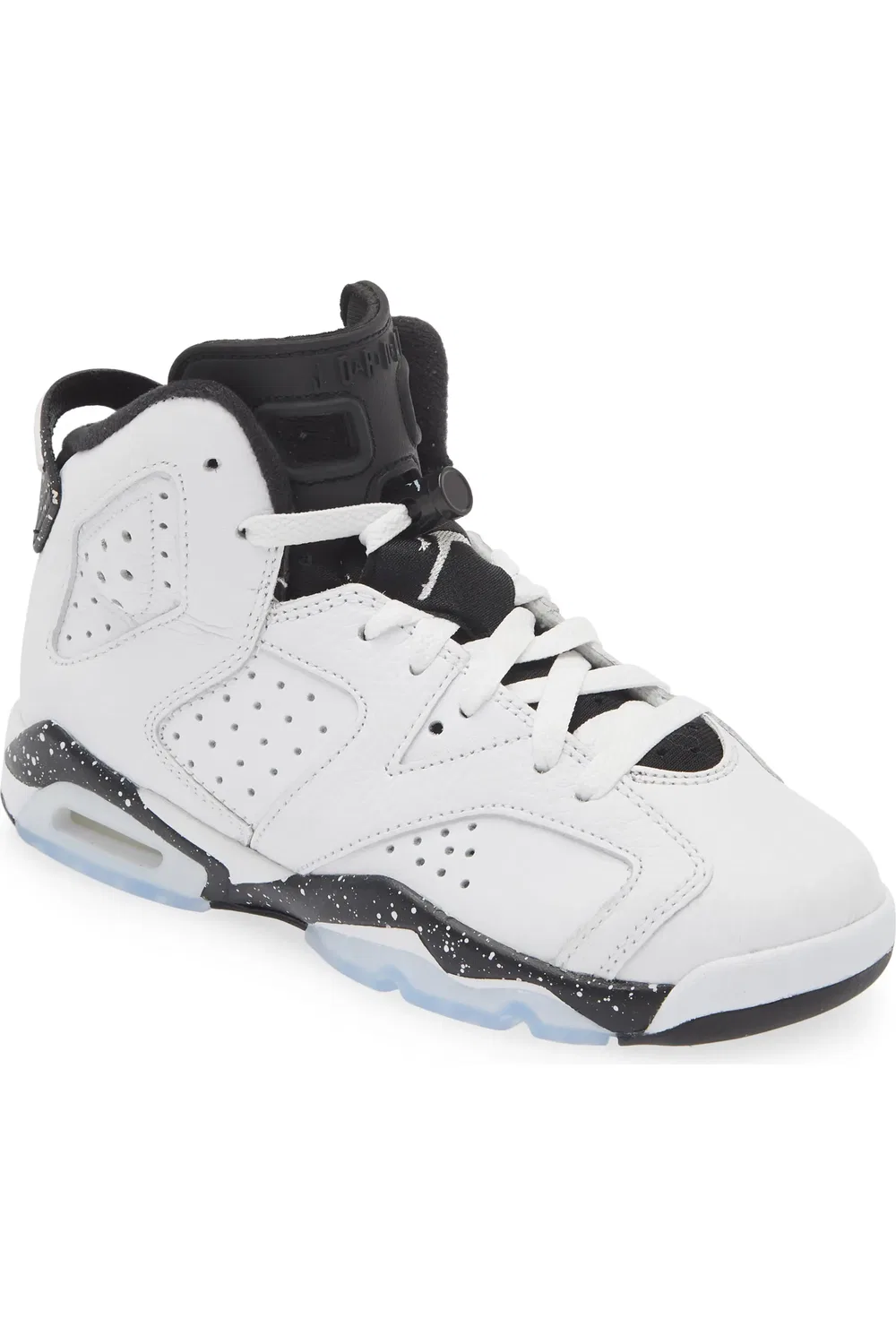 Детские кроссовки баскетбольные Air Jordan 6 Retro Jordan, белый/черный