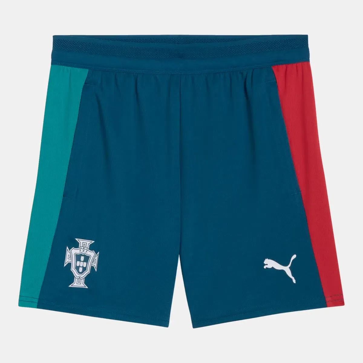 Детские шорты для футбола тренировочные FPF Training Jr Puma, Verde