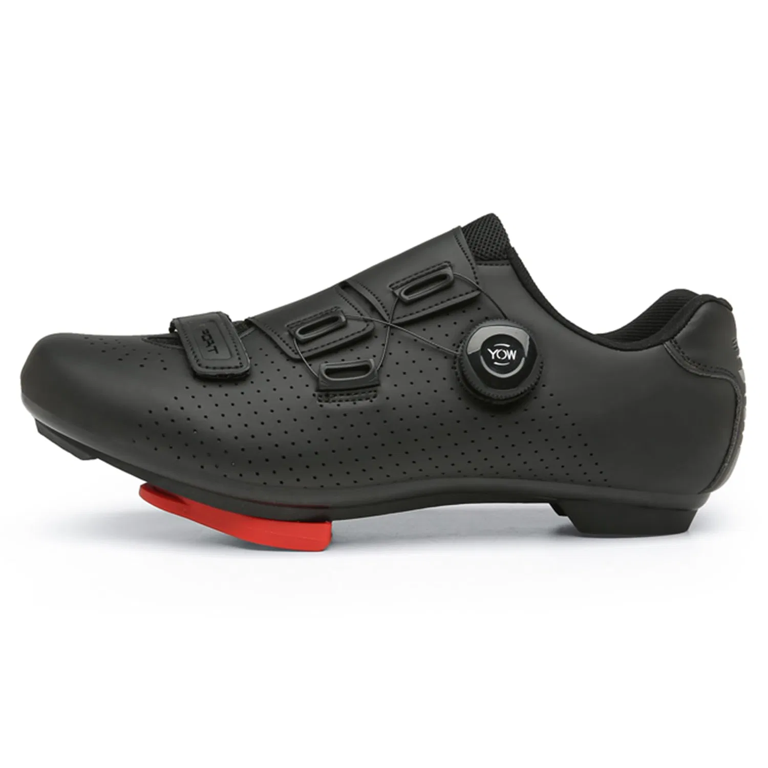 Детские велосипедные туфли дышащие Cycling Shoes PENXZT, Black — фото 4