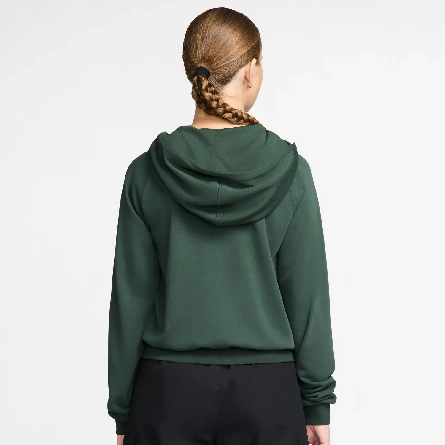 Женская худи Chill Ft Hoody Nike, Verde — фото 2