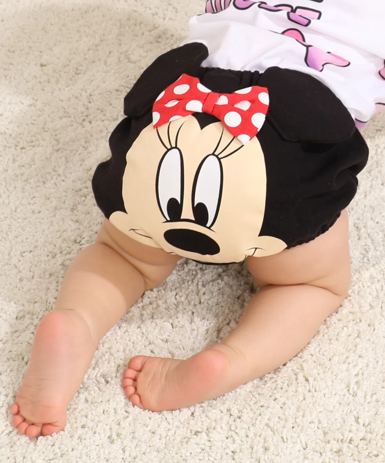 Детские шорты Disney BABYDOLL с принтом, хлопок, 80-160 см