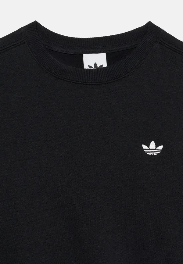 Свободная толстовка для подростков (Boxy crew junior) Adidas Originals, черный — фото 4