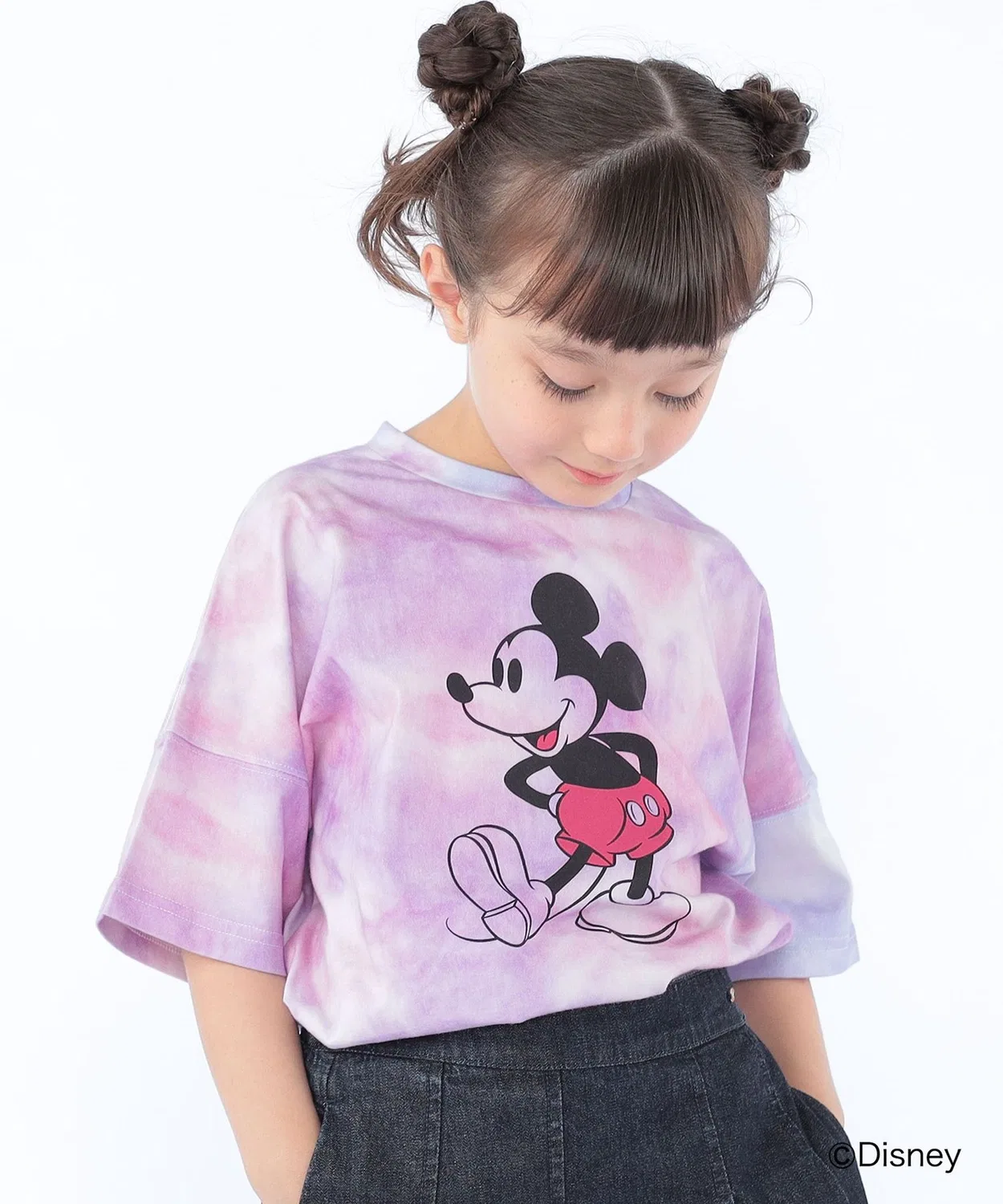 Детская футболка с принтом Mickey Mouse Toddler SHIPS, Lavender