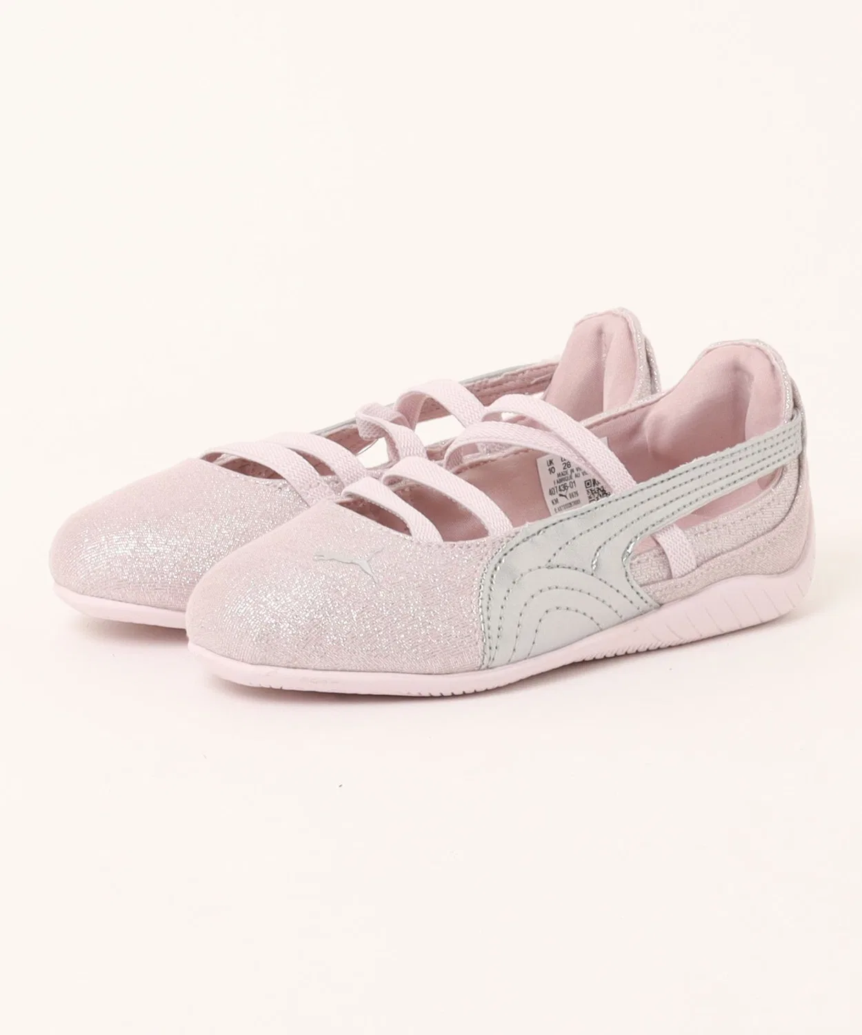 Детские кроссовки без шнурков с низким профилем Speedcat Ballet Let It Shine PUMA, Misty Pink