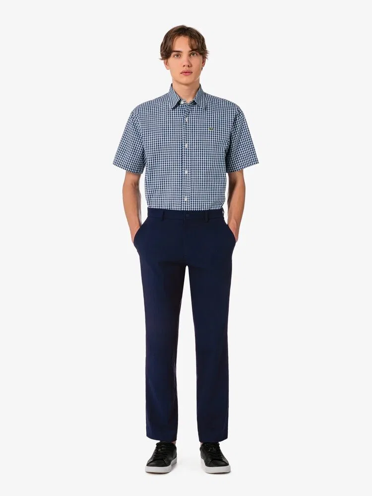 Брюки из стрейч-ткани LACOSTE, Navy