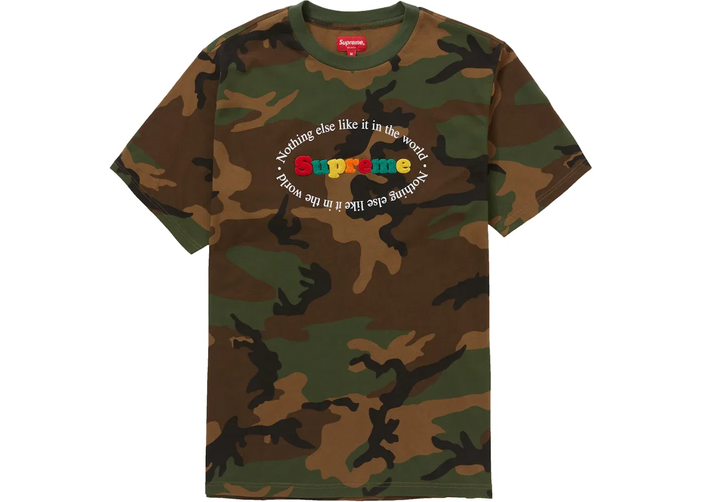 Мужская футболка с коротким рукавом Nothing Else S/S Top Supreme, камуфляжный