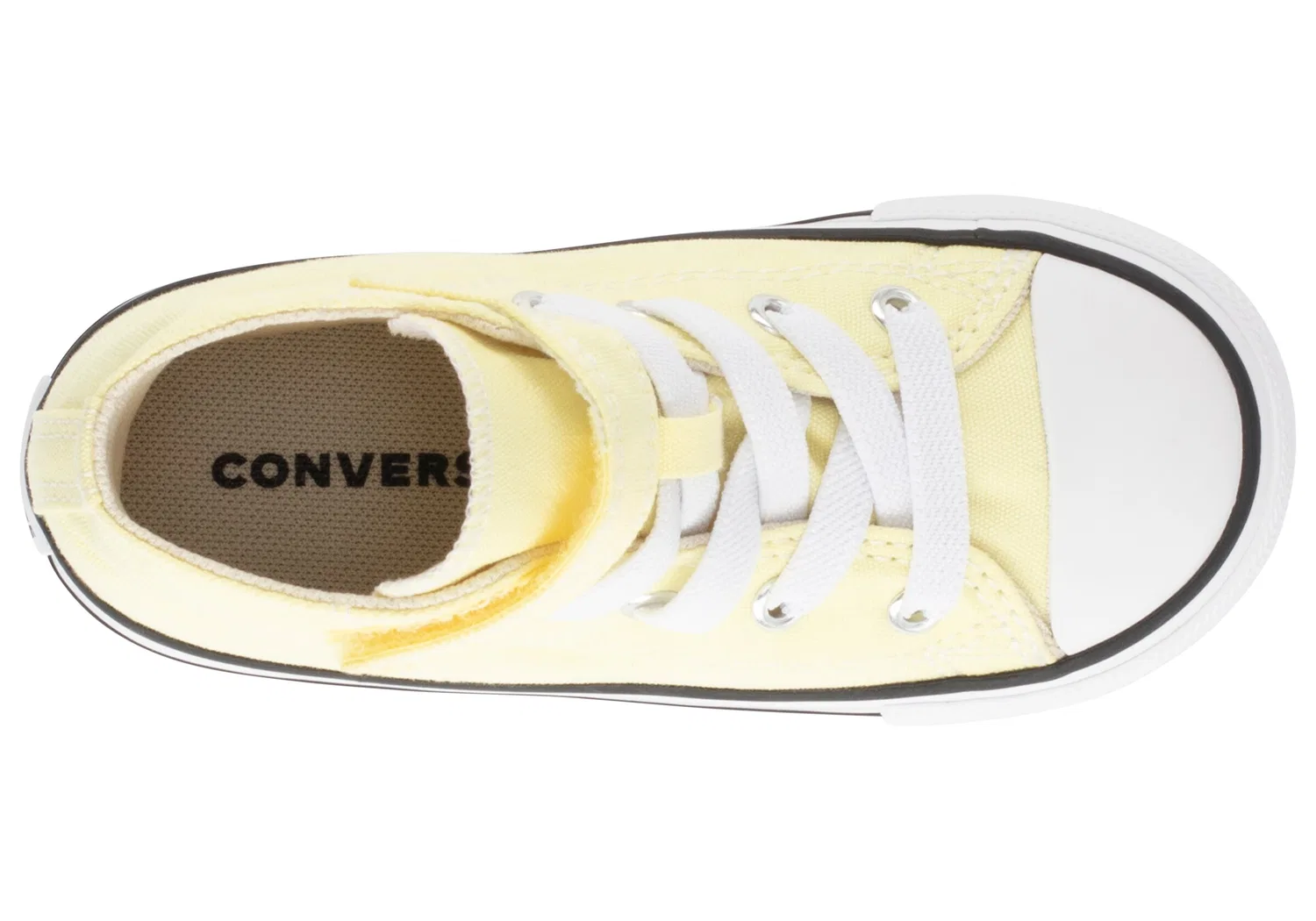 Кроссовки Converse Chuck Taylor All Star пастельно-желтого цвета — фото 4