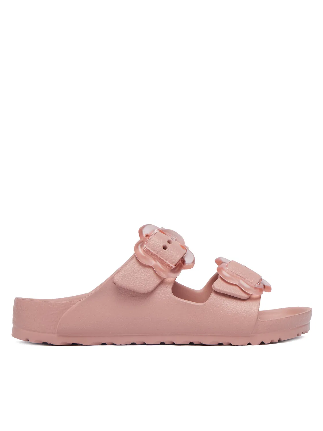 Шлепанцы для девочки Arizona Flower Buckle Birkenstock, розовый