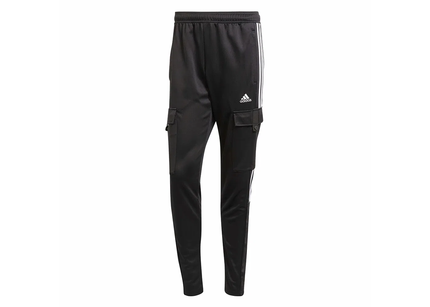 Мужские спортивные штаны с карго-карманами Adidas, Black/White