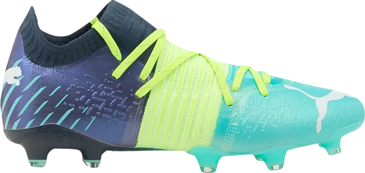 

Бутсы Puma Future Z 1.2 FG AG Green Glare Elektro Aqua, зеленый