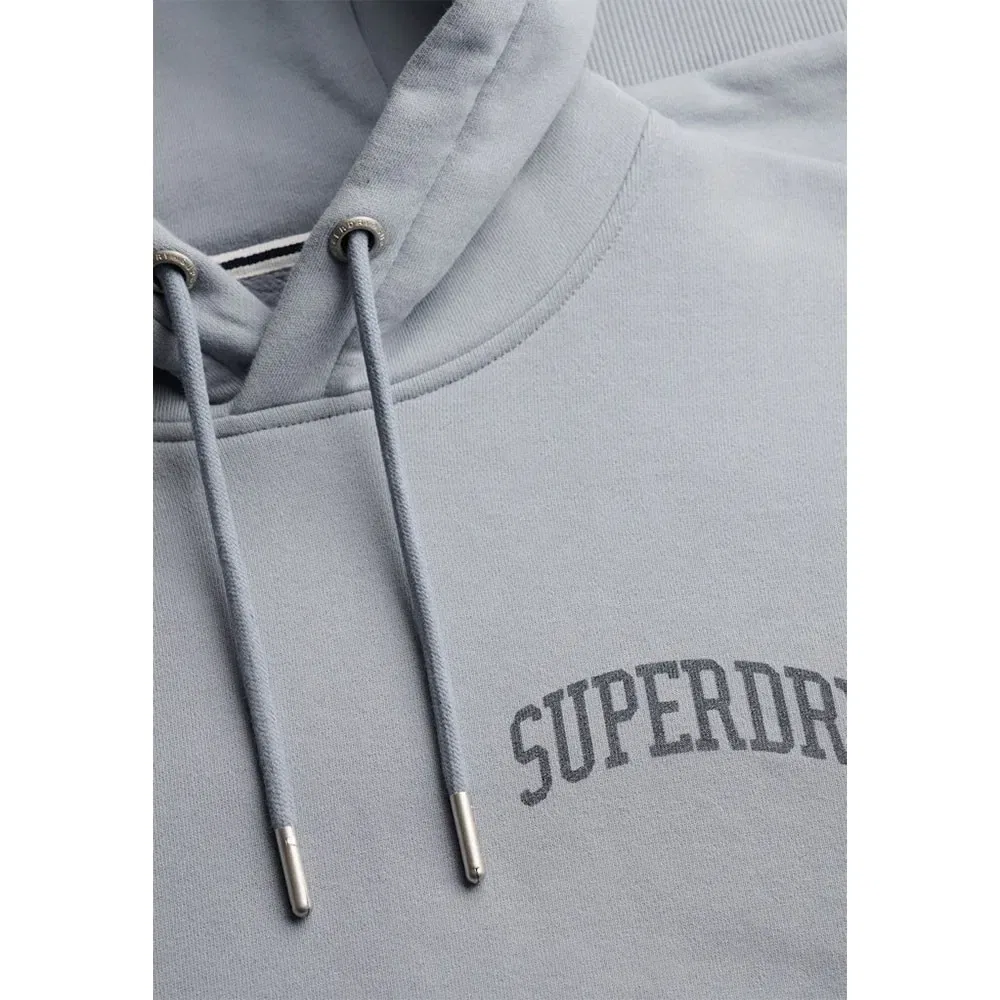 Худи Athletic Essential Superdry, серый — фото 2