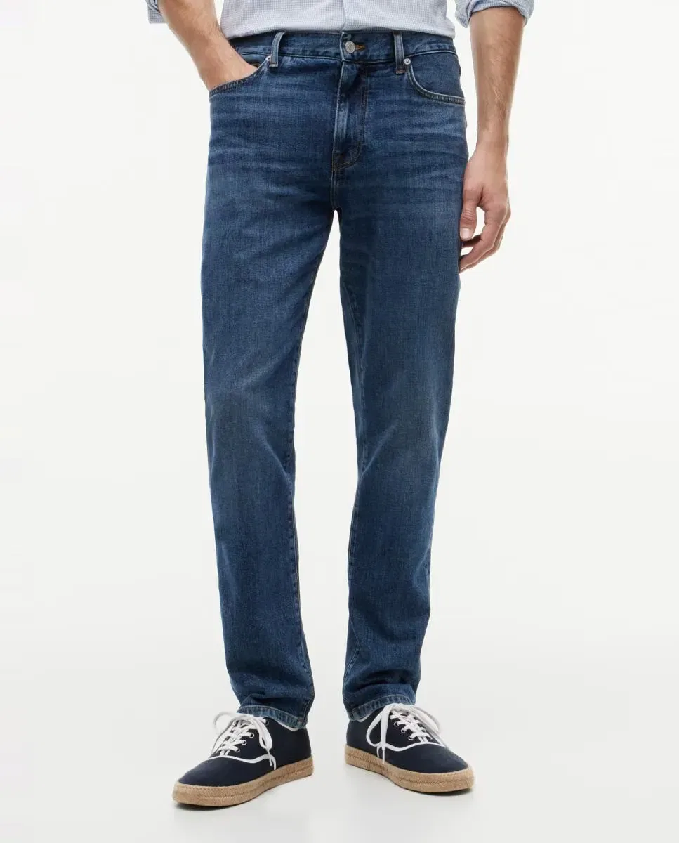 Мужские джинсы slim с принтом Denton Slim Tommy Hilfiger, Azul — фото 2