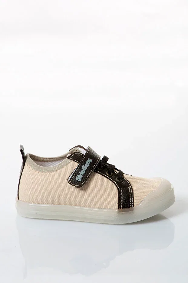 Детские туфли для мальчиков с принтом Shoes Time, Beige