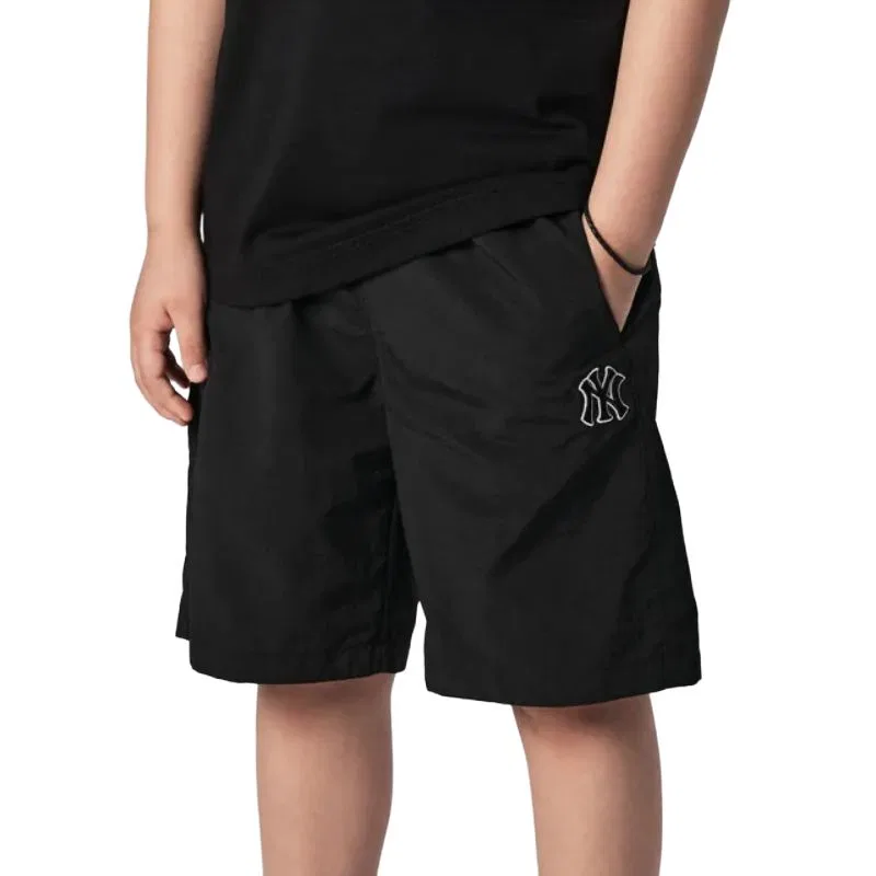 Детские шорты с принтом MLB KIDS, Black — фото 4