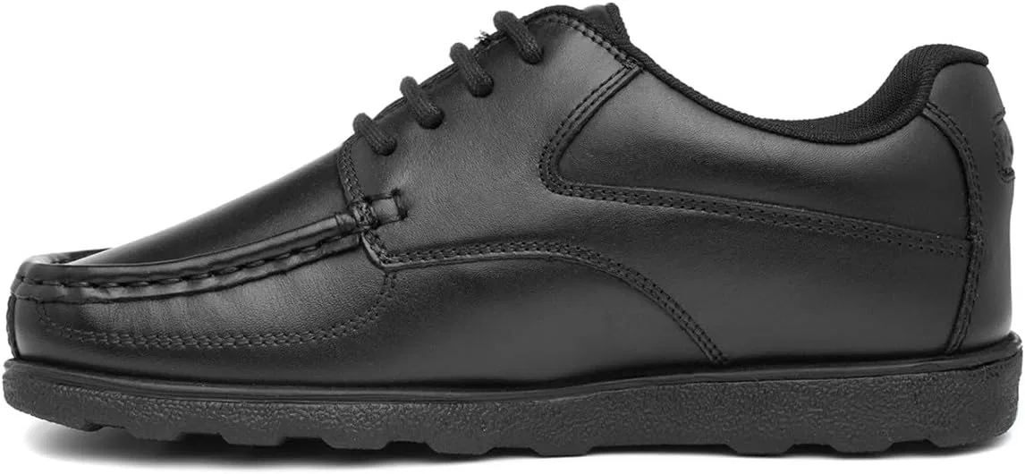 Дерби Kickers Boys FRAGMA15 Lace MTO Lthr Jm, Black — фото 4