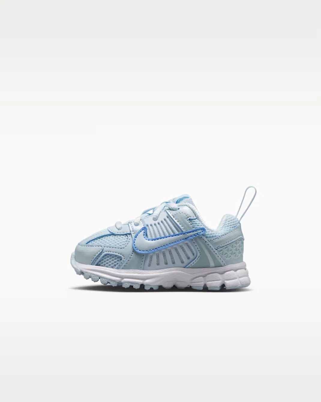 Детская обувь (классические шнурки) Nike Vomero 5, Glacier Blue/Football Blue/White/Glacier Blue